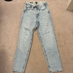 Wild Fable High Rise Straight Light Blue Jeans